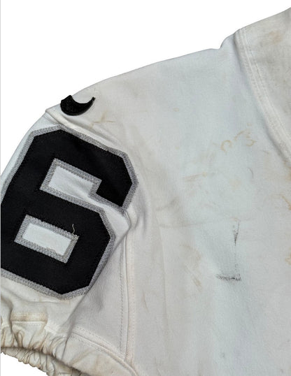 Clelin Ferrell GAME WORN💪12.01.19 Oakland Raiders⚫⚪Nike NFL Jersey 👕vs. Chiefs inc. COA 🛡️