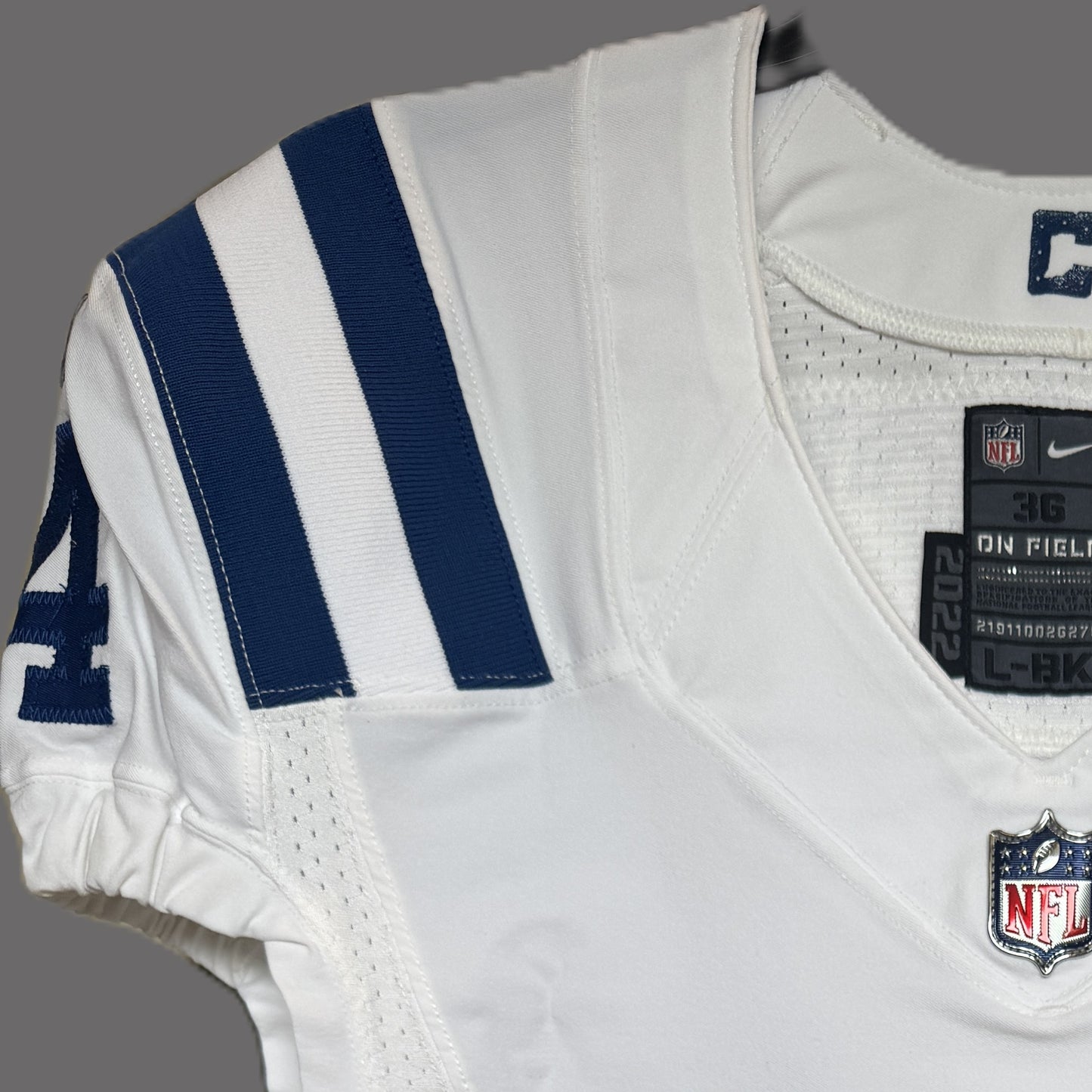 Alec Pierce TEAM ISSUED 💪 Indianapolis Colts 🐎 Nike NFL Jersey 👕 Includes COA 🛡️