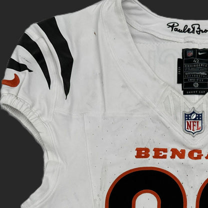 Mike Gesicki GAME WORN 09/21/25 💪 Cincinnati Bengals 🐅 NFL Jersey vs Minnesota Vikings Also Includes Certificate of Authenticity