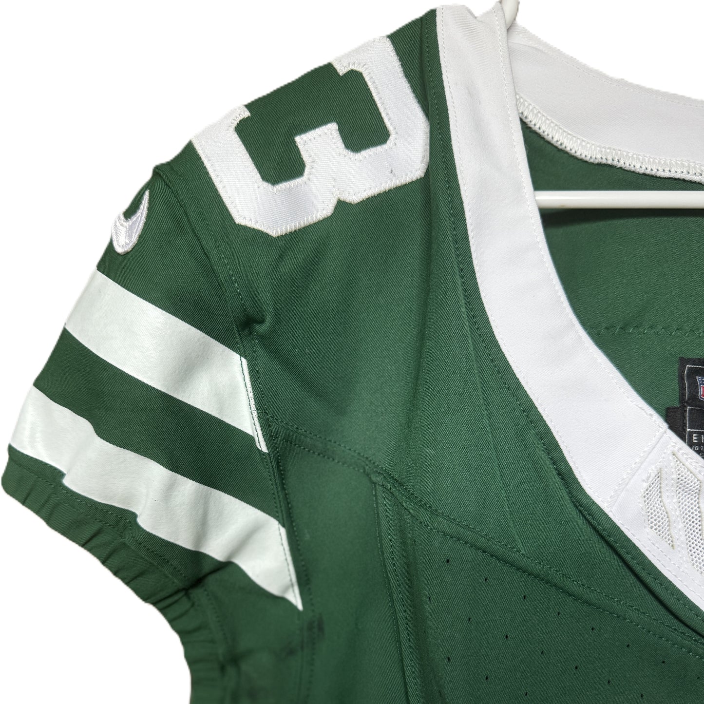 Azareye'h Thomas GAME WORN 💪 10/12/25 New York Jets Nike NFL Jersey vs Denver Broncos Also includes PSA Authentication
