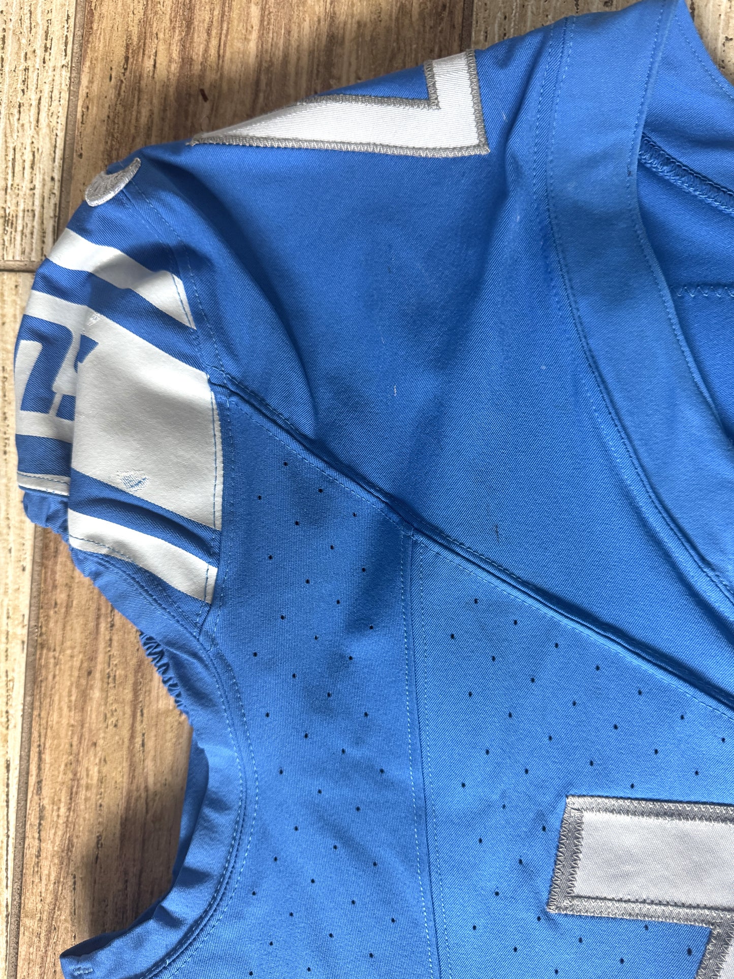Frank Ragnow GAME WORN 💪 11/19/23 Detroit Lions 🦁 Nike NFL Jersey 👕 vs. Chicago Bears Salute 2 Service game  Inc. PSA Certification 🛡️