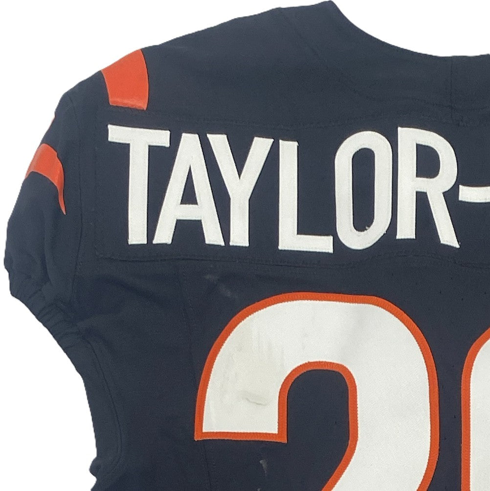 Cam Taylor-Britt GAME WORN 💪 10/05/25 Cincinnati Bengals Nike NFL Jersey vs.Lions inc. COA 🛡️