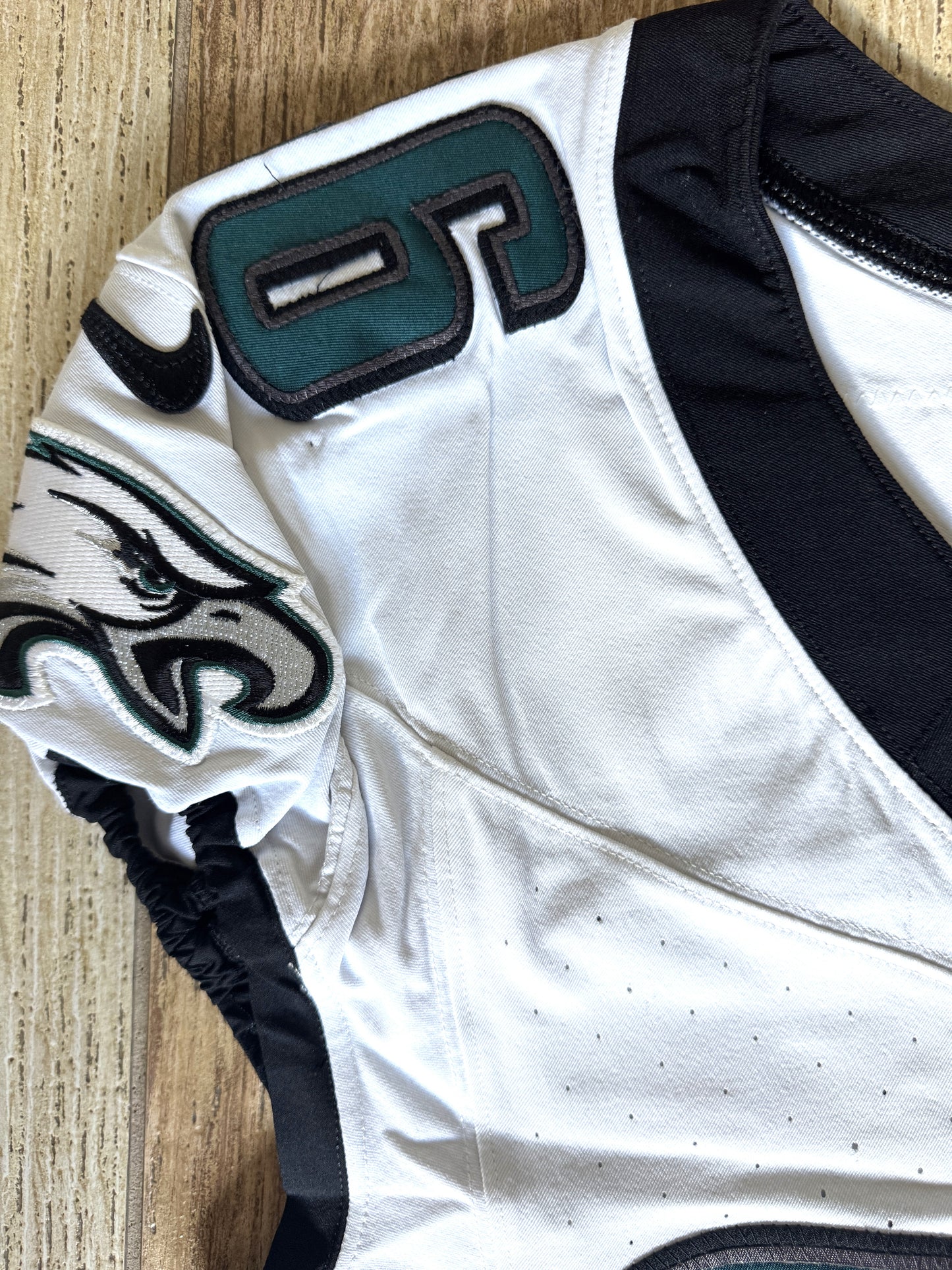 Tristan McCollum GAME WORN💪09/06/2024 Philadelphia Eagles🦅Nike NFL Jersey👕vs. Green Bay Packers in São Paulo Brazil 🇧🇷