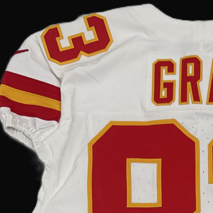 Noah Gray GAME ISSUED 💪 09/21/25 Kansas City Chiefs NFL Jersey 🎽 vs. Giants Inc. Certification 🛡️