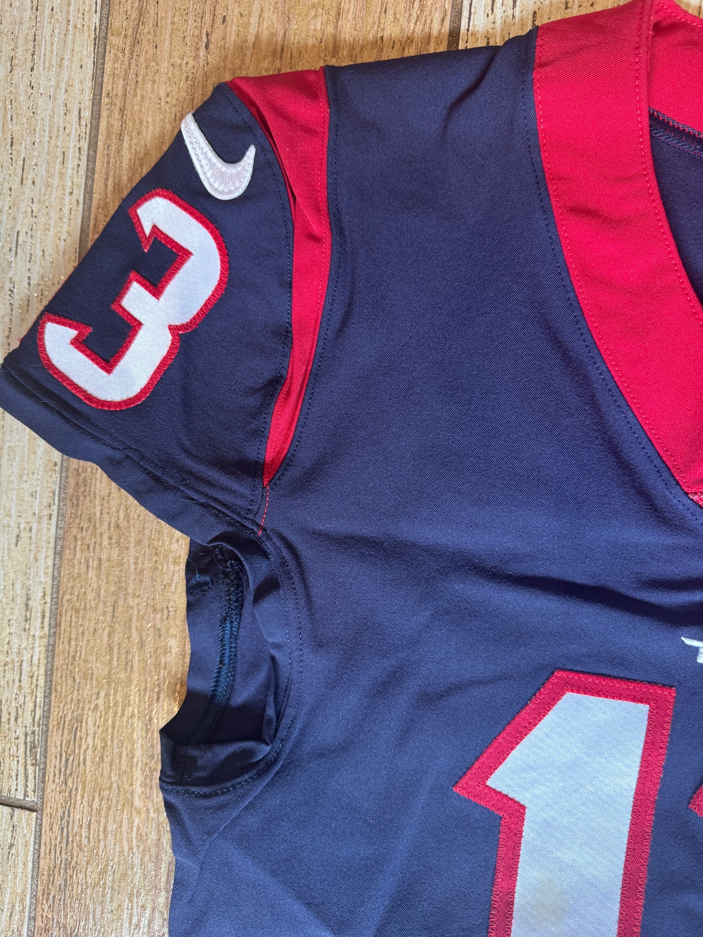 Brandin Cooks GAME WORN 💪 10/10/2021 PHOTO MATCHED 📸 Houston Texans NFL Jersey 🎽 vs. New England Patriots Also inc. PSA Authenticity 🛡️