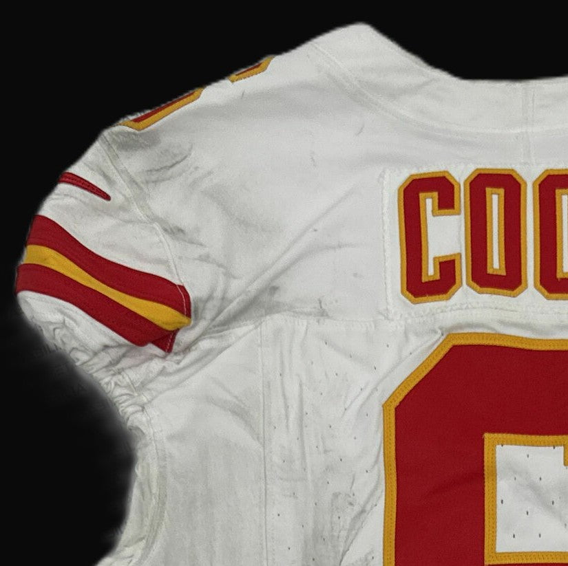 Bryan Cook GAME WORN 💪 09/21/25 Kansas City Chiefs Nike NFL Jersey 🎽 vs Giants - COA included 🛡️
