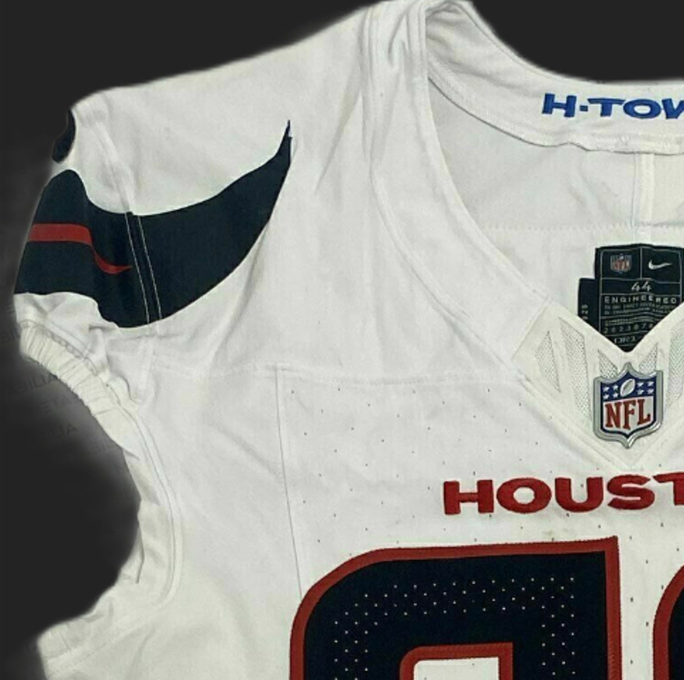 Dalton Schultz GAME WORN 11/16/25 Houston Texans 🐂 Nike NFL Jersey 👕 vs Tennessee Titans Also includes COA