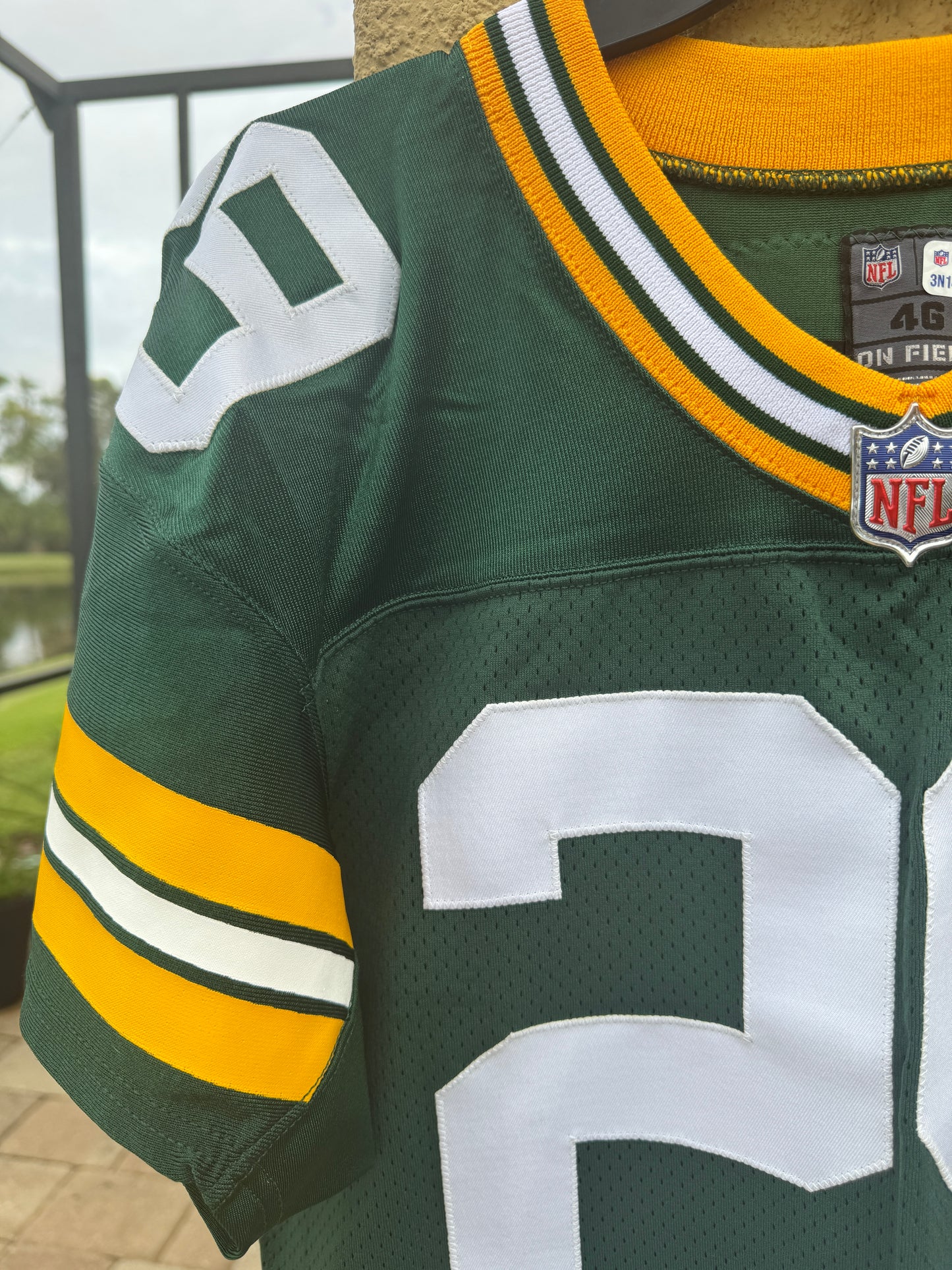 Xavier McKinney Hand SIGNED ✍️ and TEAM-ISSUED 💪 Green Bay Packers Authentic NFL Jersey👕Also includes PSA Authentication 📏