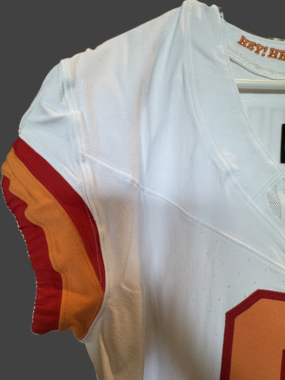 Emeka Egbuka TEAM ISSUED 🔥 Tampa Bay Buccaneers Nike NFL Iconic 1976 Jersey 👕 Also includes Certificate of Authenticity
