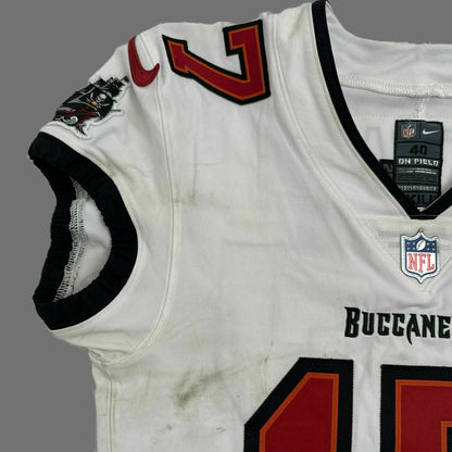 Sterling Shepard Signed and Inscribed GAME WORN 10/12/25 Tampa Bay Buccaneers Jersey vs. San Francisco 49ers Also includes COA 🛡️