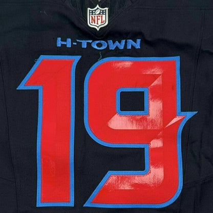 Xavier Hutchinson GAME WORN 10/26/25 Houston Texans NFL Jersey 👕 vs San Fransisco 49ers. Also includes COA