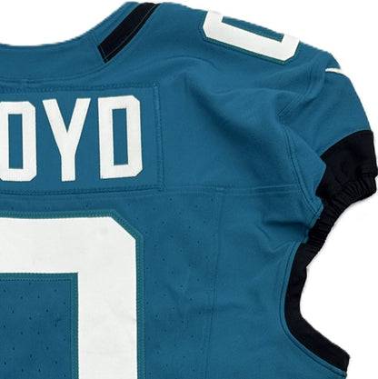 Devin Lloyd GAME-WORN 10/12/25 Jacksonville Jaguars🐆NFL Nike Jersey👕vs. Seahawks