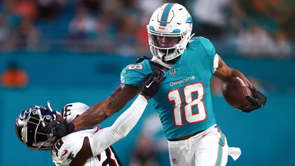 Erik Ezukanma Signed Miami Dolphins Full-Size Lunar Eclipse Helmet signed Eazy-E Inc. PSA Authentication 🛡️