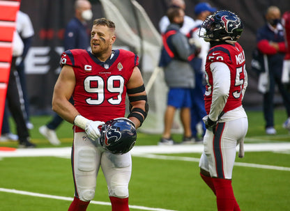 Whitney Mercilus Team-Issued Houston Texans 🐂 Nike NFL Jersey 👕 includes COA 🛡️