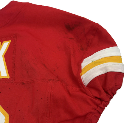 Bryan Cook GAME WORN 💪 10/12/25 Kansas City Chiefs Nike NFL Jersey 🎽 vs Lions - COA included 🛡️