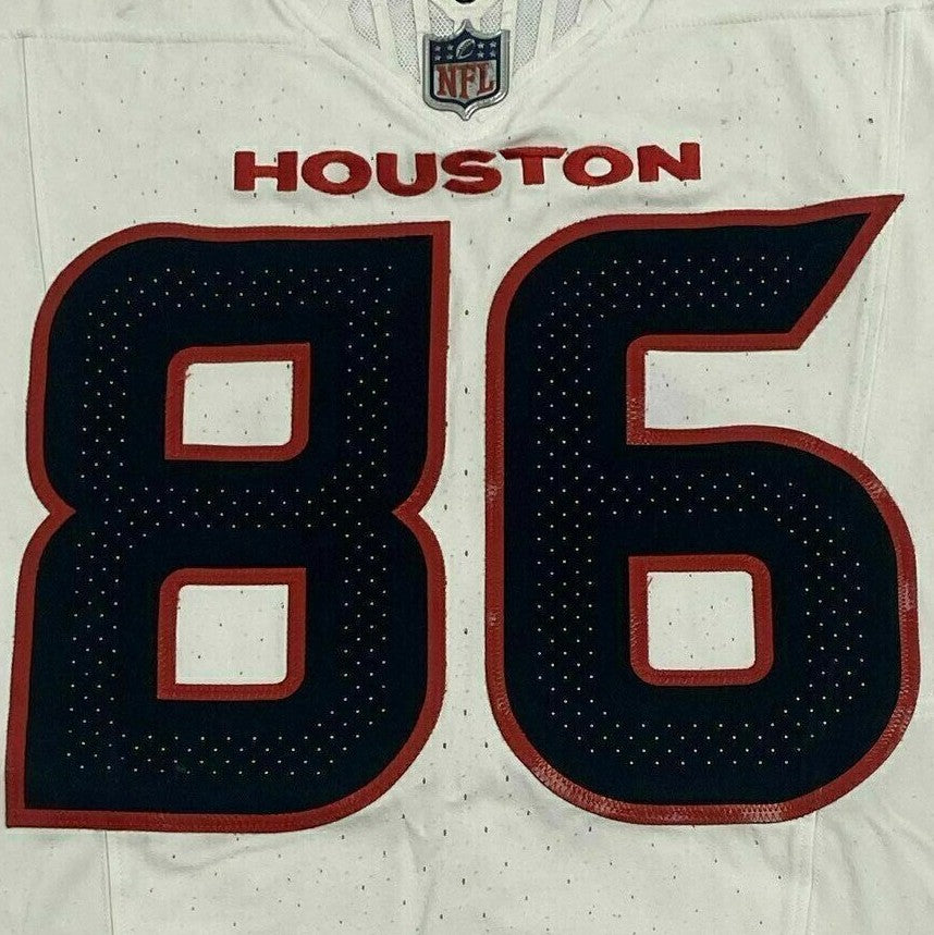 Dalton Schultz GAME WORN 09/21/25 Houston Texans Nike NFL Jersey vs Jacksonville Jaguars Also Includes Certificate of Authenticity