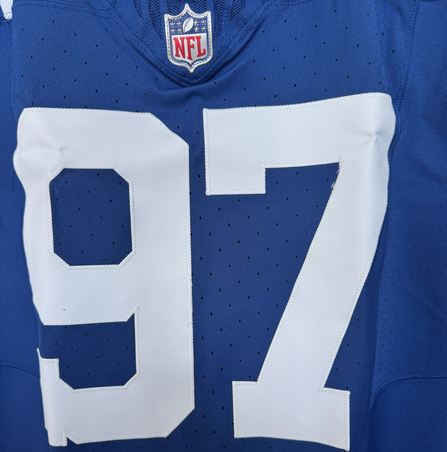 Laiatu Latu SIGNED GAME ISSUED 💪 Indianapolis Colts Nike NFL Jersey 👕 Also includes COA