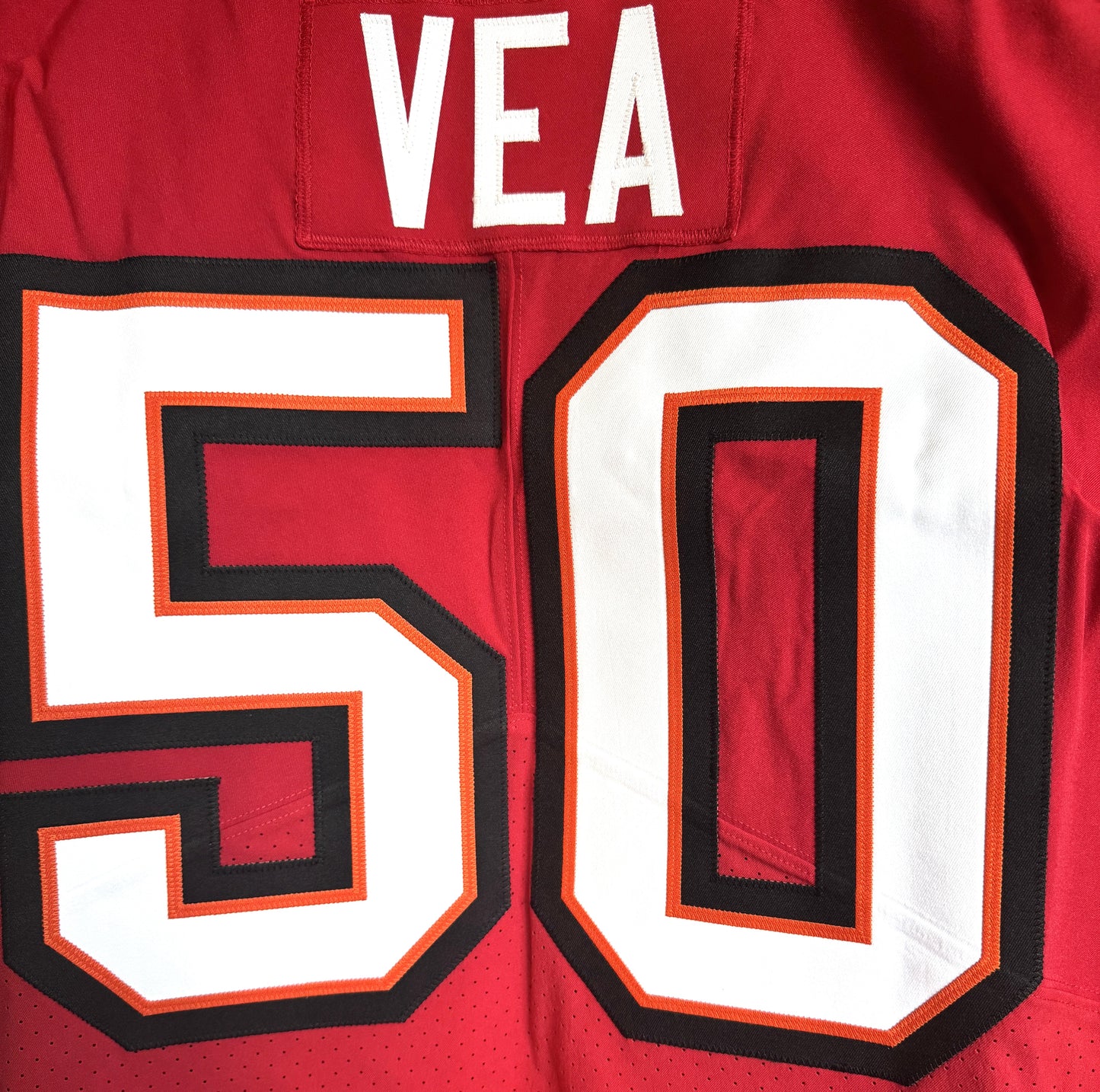 Vita Vea GAME-ISSUED💪Tampa Bay Buccaneers On-Field Nike NFL Jersey🎽Inc.COA📄