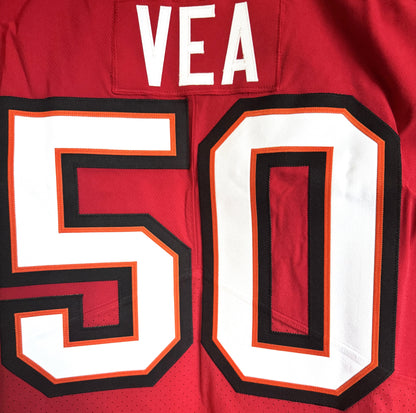Vita Vea GAME-ISSUED💪Tampa Bay Buccaneers On-Field Nike NFL Jersey🎽Inc.COA📄
