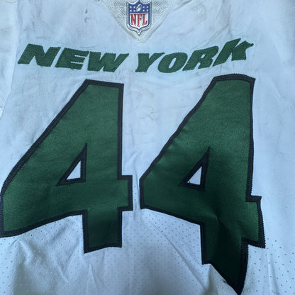 Jamien Sherwood GAME WORN 10/10/21 PHOTO MATCHED 📸 New York Jets NFL Jersey vs Atlanta Falcons Also includes PSA COA 🛡️