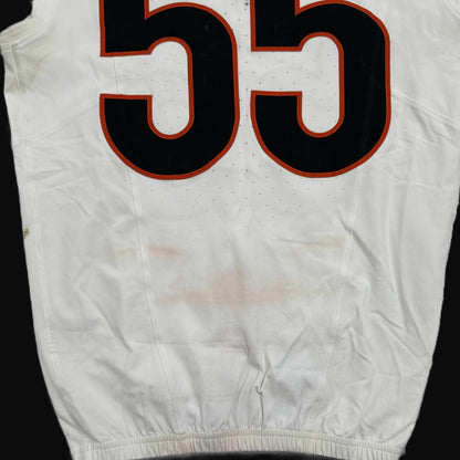 Logan Wilson GAME WORN/USED 10/12/25 💪 Cincinnati Bengals 🐅 Nike NFL Jersey vs Packers inc. COA 🛡️
