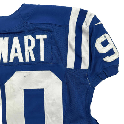 Grover Stewart GAME WORN 💪 Indianapolis Colts 🐎 Nike On-Field NFL Jersey 👕 COA also included 🛡️