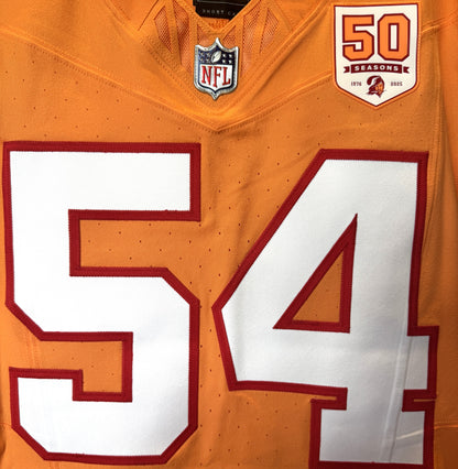 Lavonte David TEAM ISSUED Tampa Bay Buccaneers On-Field NFL Creamsicle 🟧 Jersey Inc.COA