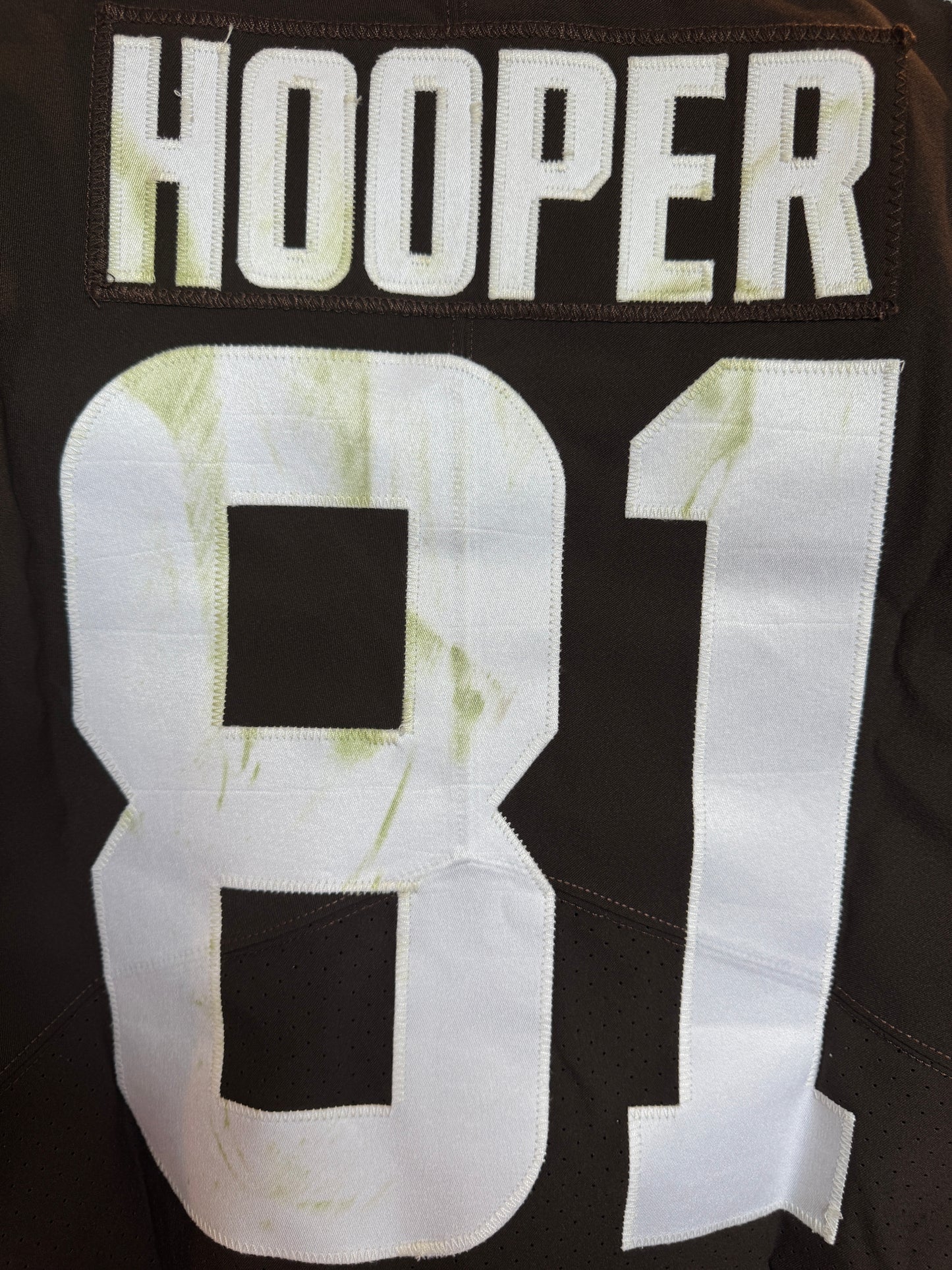 Austin Hooper GAME-WORN 11/15/20💪PHOTO-MATCHED📸Cleveland Browns NFL Jersey👕vs. Houston Texans