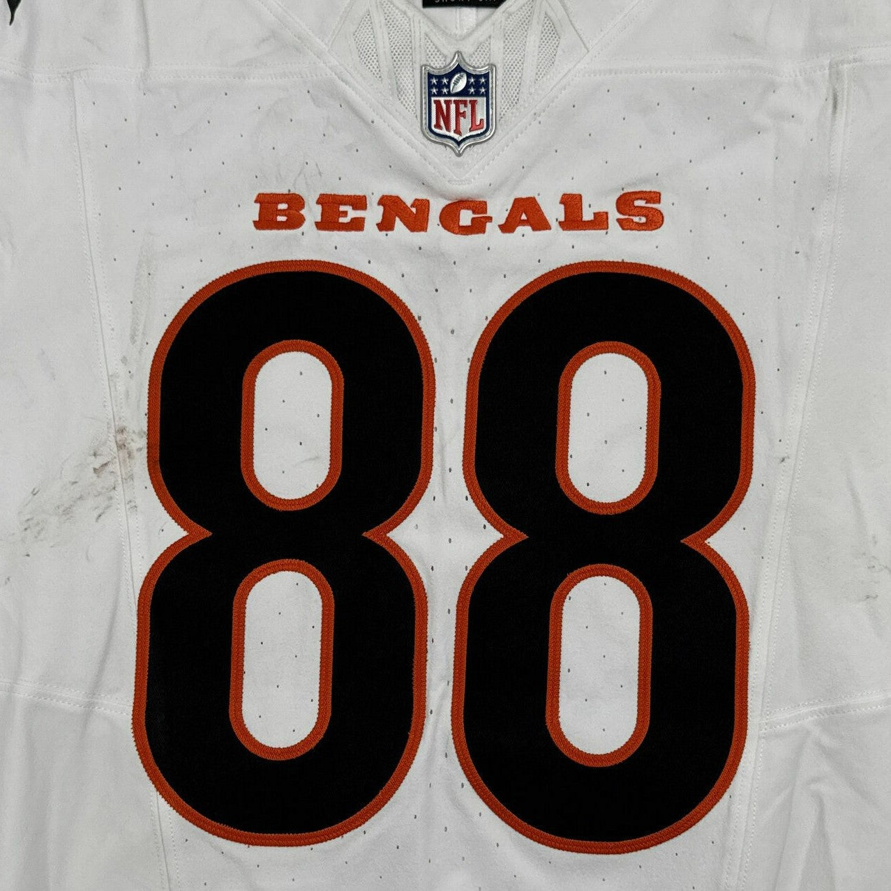Mike Gesicki GAME WORN 09/21/25 💪 Cincinnati Bengals 🐅 NFL Jersey vs Minnesota Vikings Also Includes Certificate of Authenticity