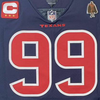 J.J. Watt TEAM / GAME ISSUED Color Rush 🎨 Houston Texans Nike NFL Jersey Inc COA 🛡️