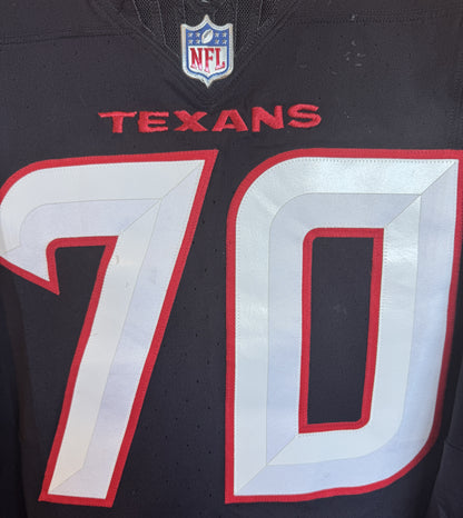Juice Scruggs GAME WORN 💪 09/28/2025 Houston Texans Nike NFL Jersey 🎽 vs. Tennessee Titans