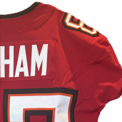 Payne Durham GAME-WORN💪09/15/25 Tampa Bay Buccaneers🏴‍☠On-Field NFL Jersey👕vs.Houston Texans