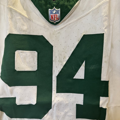 Solomon Thomas GAME WORN 💪 10/20/24 New York Jets Nike NFL Jersey 👕 vs Pittsburgh Steelers Also includes Professional Sports Authenticator 🛡️