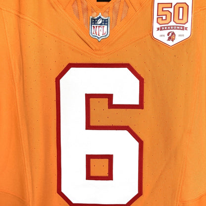 Baker Mayfield GAME ISSUED Tampa Bay Buccaneers On-Field Nike NFL Creamsicle Jersey Including COA