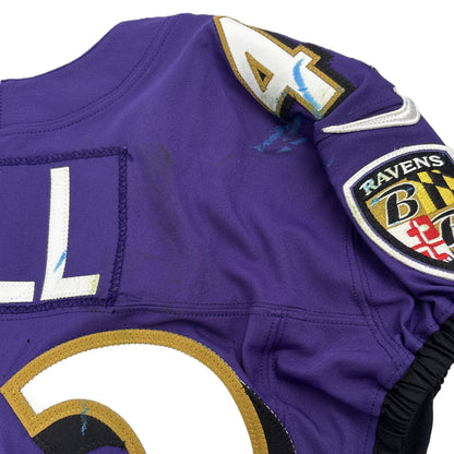 Justice Hill GAME-WORN💪10/12/25 On-Field Baltimore Ravens💜Jersey vs.Los Angeles Rams🐏
