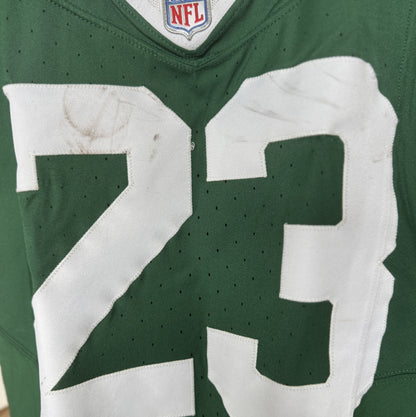 Azareye'h Thomas GAME WORN 💪 10/12/25 New York Jets Nike NFL Jersey vs Denver Broncos Also includes PSA Authentication