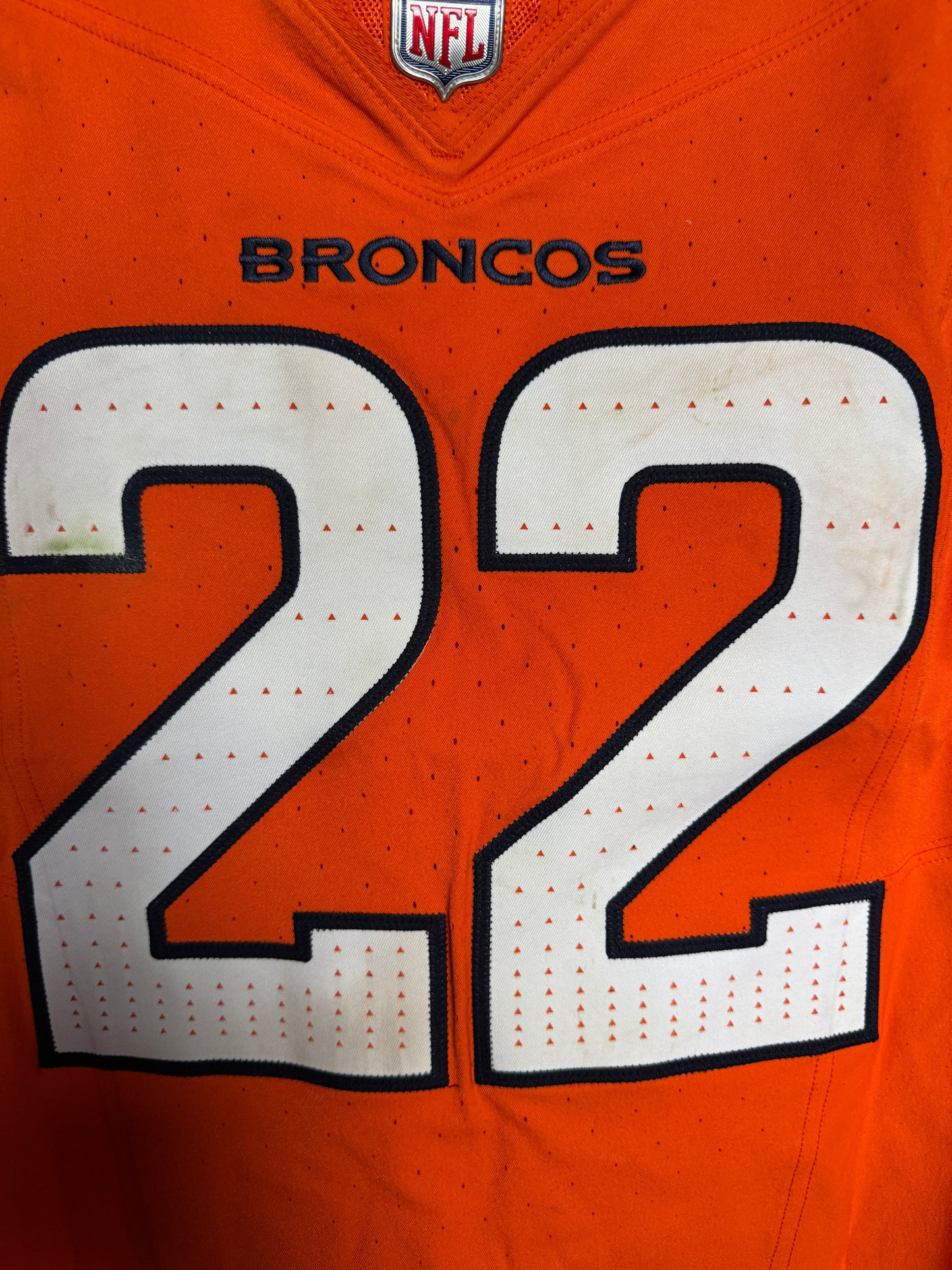 Brandon Jones GAME WORN 10/13/24 Denver Broncos Nike NFL Jersey vs Los Angeles Chargers Inc. COA🛡️