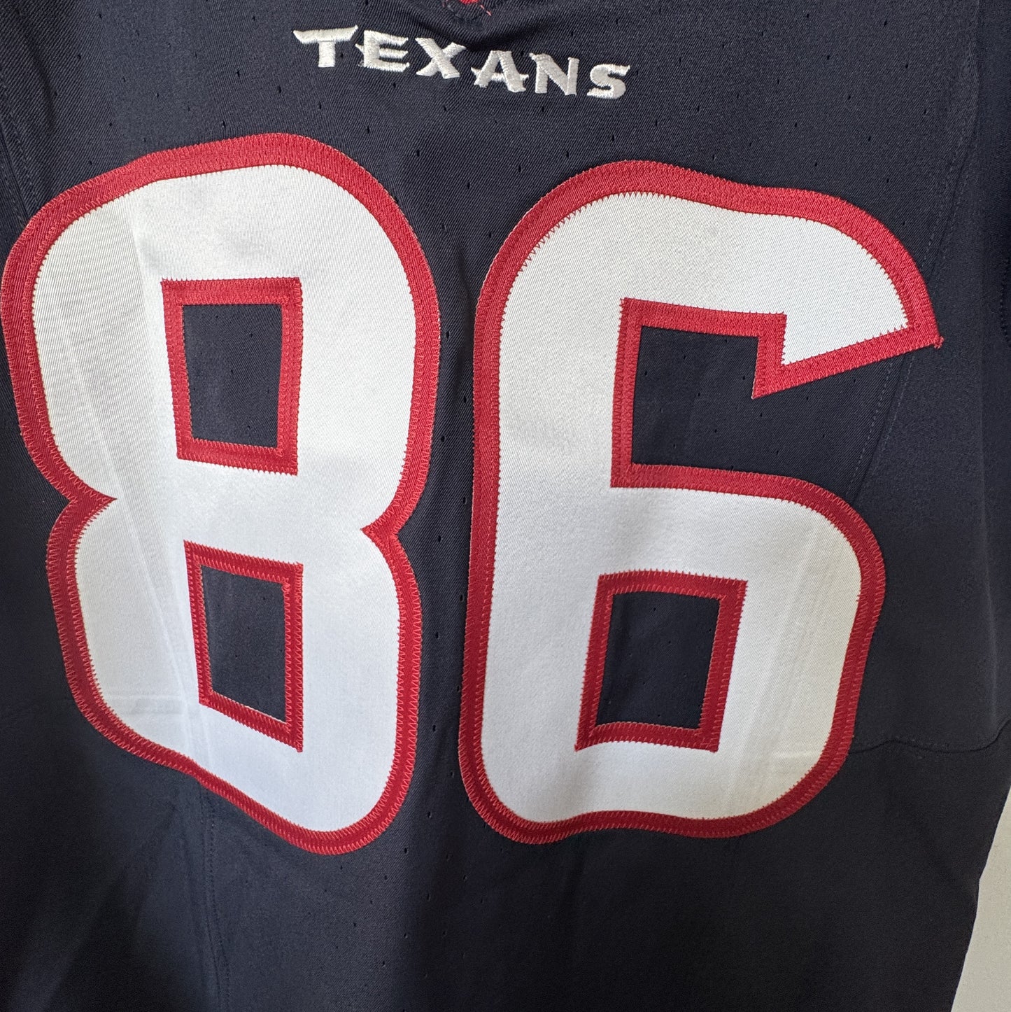 Dalton Schultz SIGNED ✍️ Game-Issued Houston Texans 🐂 Nike NFL Jersey inc COA ⭐