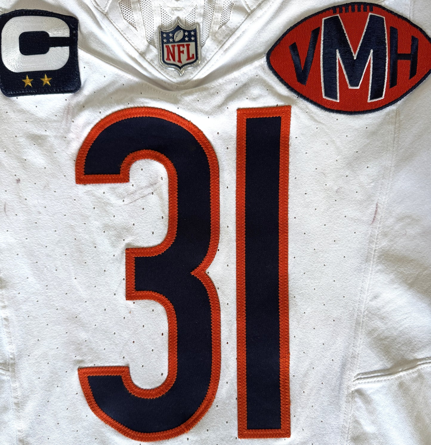 Kevin Byard III GAME WORN 09/14/25 PHOTO MATCHED 📸 Chicago Bears Jersey vs Detroit Lions Also includes Proof of Authenticity 🛡️