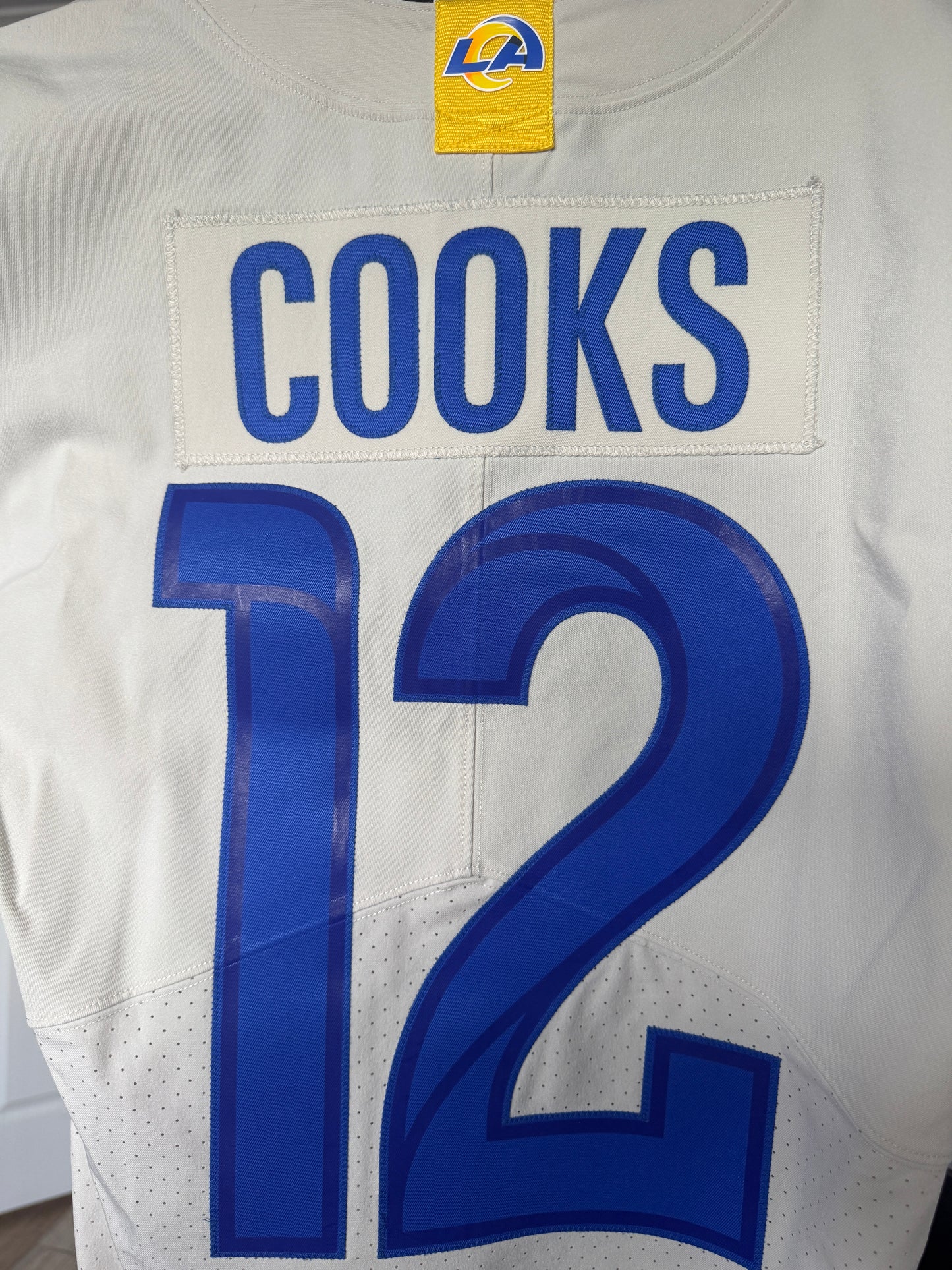 Brandin Cooks GAME-ISSUED💪Los Angeles Rams🐏NFL On-Field Jersey👕Inc. COA📄