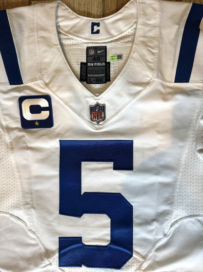 Anthony Richardson GAME ISSUED 💪 Indianapolis Colts Nike NFL Jersey 👕 Includes COA 📄🛡️