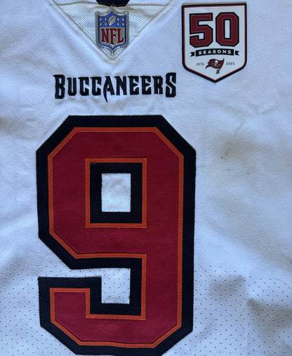 Riley Dixon GAME WORN 💪 11/09/25 Buccaneers On-Field NFL Jersey 👕 vs. Patriots Includes COA 📄