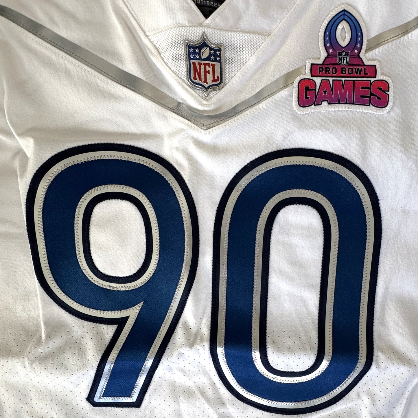 DeMarcus Lawrence GAME ISSUED 💪 Dallas Cowboys Pro Bowl Games Nike NFL Jersey 👕 Also includes COA