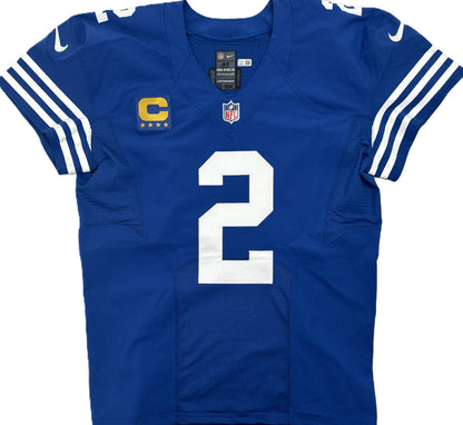 Matt Ryan Team-Issued Indianapolis Colts Nike NFL Jersey Includes COA and Captain's Patch
