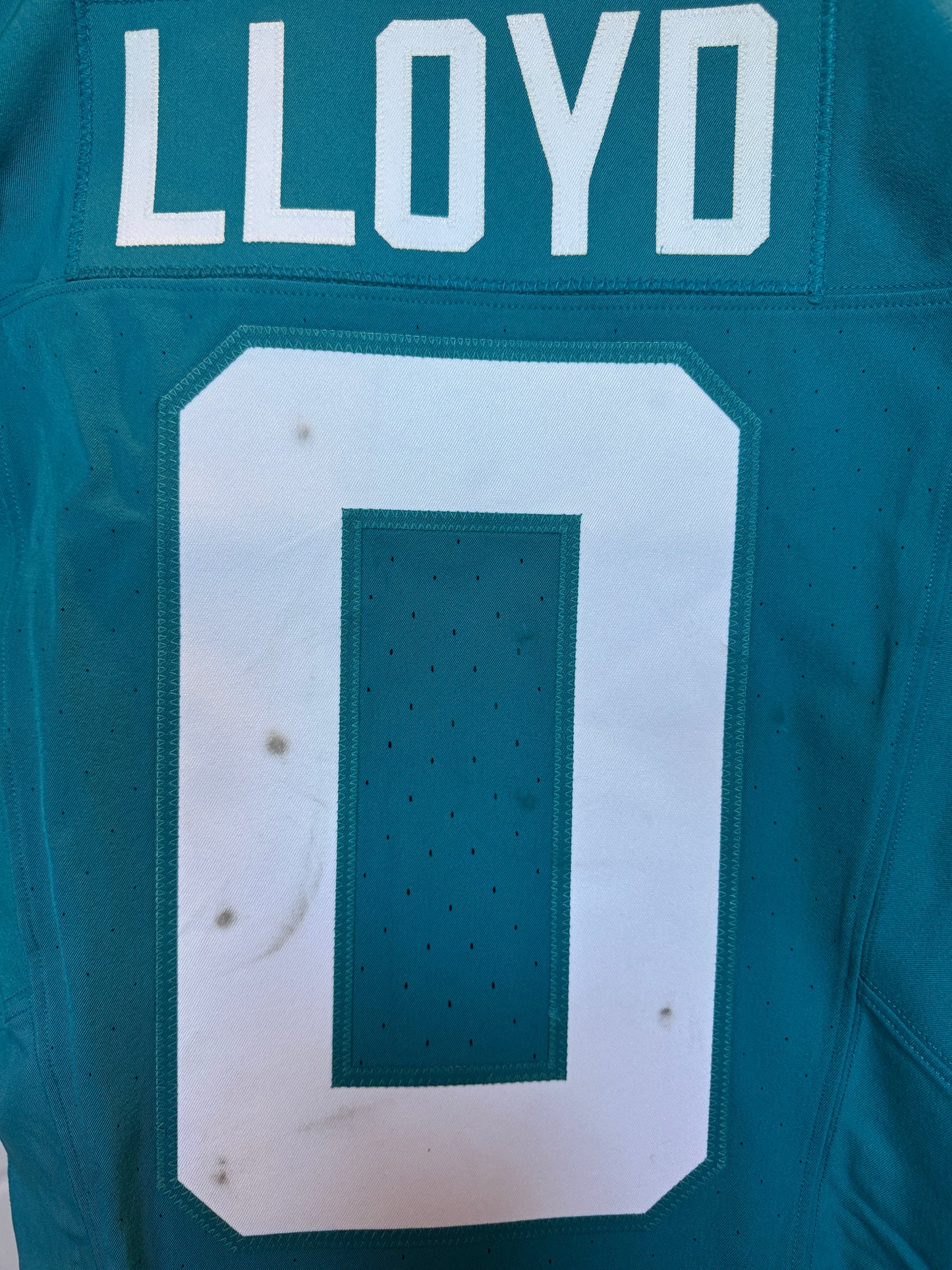 Devin Lloyd GAME-WORN 10/12/25 Jacksonville Jaguars🐆NFL Nike Jersey👕vs. Seahawks
