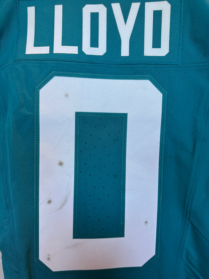 Devin Lloyd GAME-WORN 10/12/25 Jacksonville Jaguars🐆NFL Nike Jersey👕vs. Seahawks