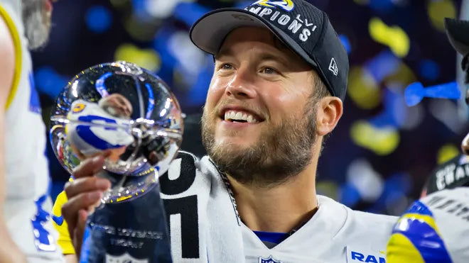 Matthew Stafford Hand-Signed🖊️Los Angeles Rams🐏Nike ON-FIELD NFL Jersey👕