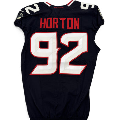 Dylan Horton GAME USED💪09/28/2025 Houston Texans Nike NFL Jersey🎽vs. Tennessee Titans Also includes COA 🛡️