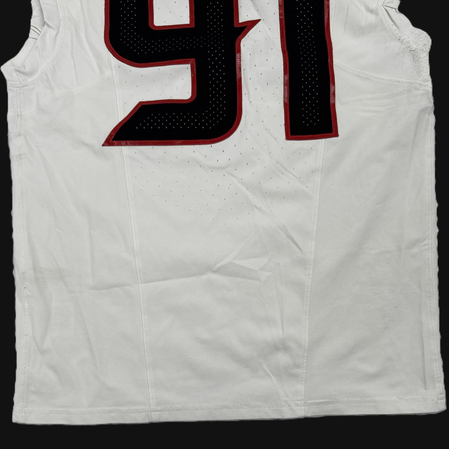 Foley Fatukasi GAME WORN 🔥 Houston Texans Nike NFL Jersey 👕vs Jaguars Inc. COA