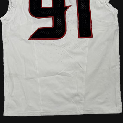 Foley Fatukasi GAME WORN 🔥 Houston Texans Nike NFL Jersey 👕vs Jaguars Inc. COA